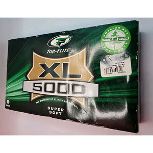 Top Flite XL 5000 Golf Balls Super Soft New in Box 14 Balls